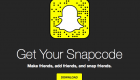 Imagem de geração de snapcode do Snapchat